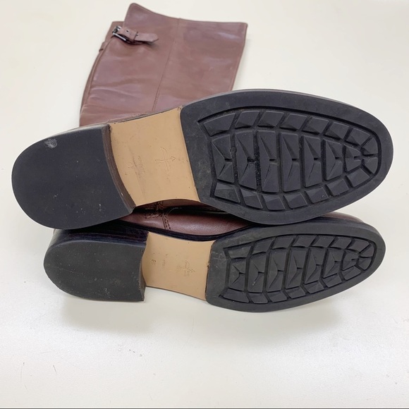 Pour La Victoire Women’s Cognac Brown Lace Up Tall Over Knee Riding Boho Boots - Picture 11 of 13